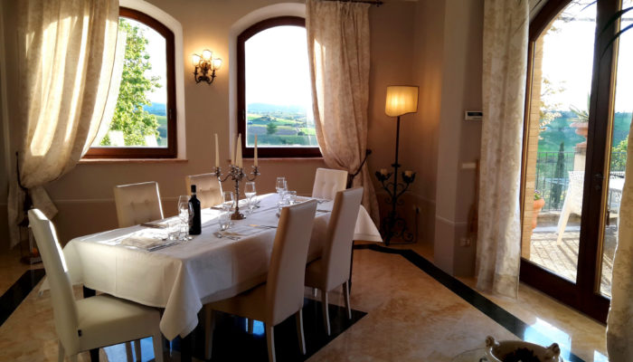 Tuscan Villa dining - Wine and Dine Night